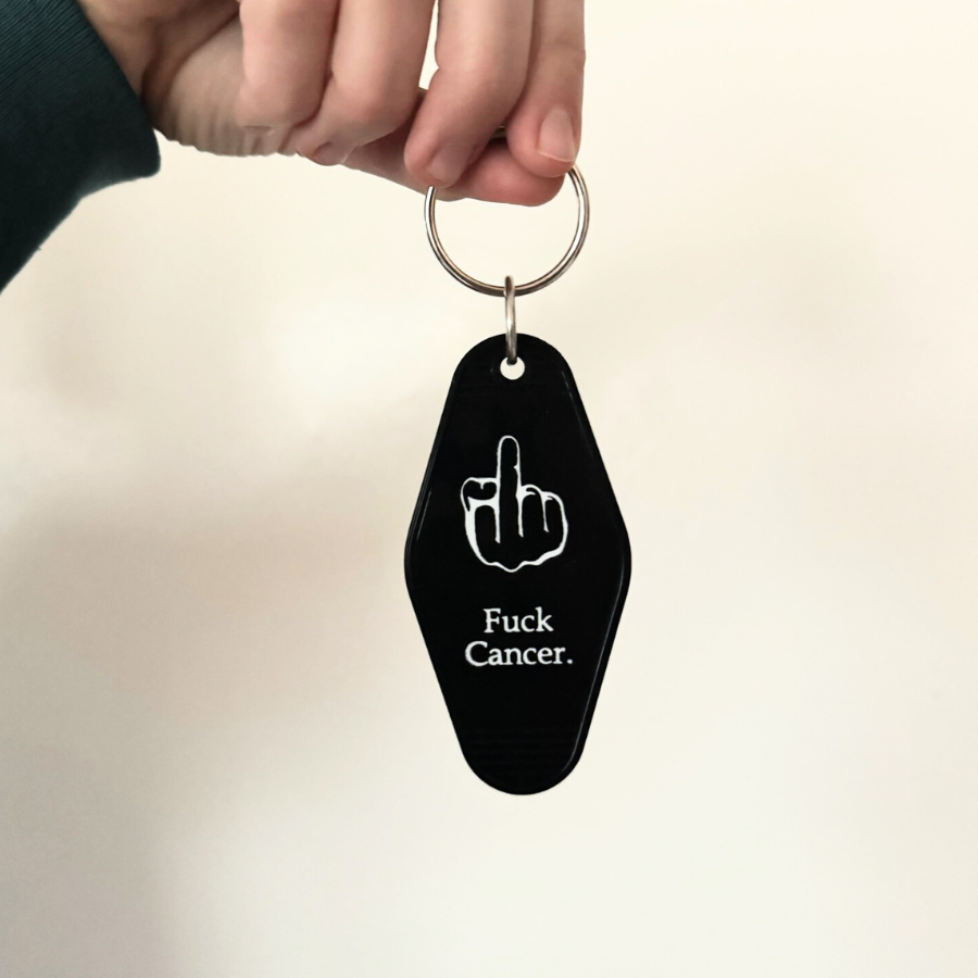 F Cancer Motel Key Fob