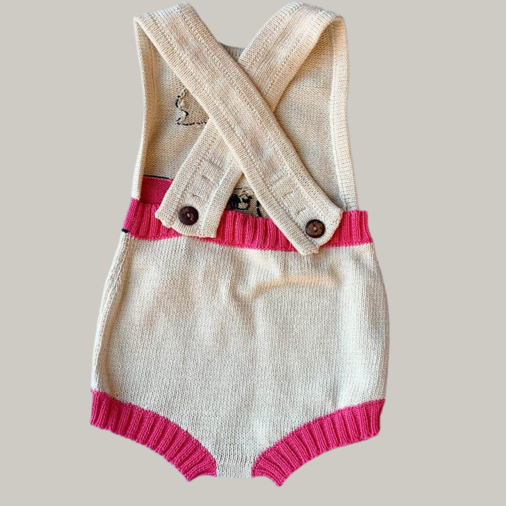 Organic Baby Romper Sleeveless Knit