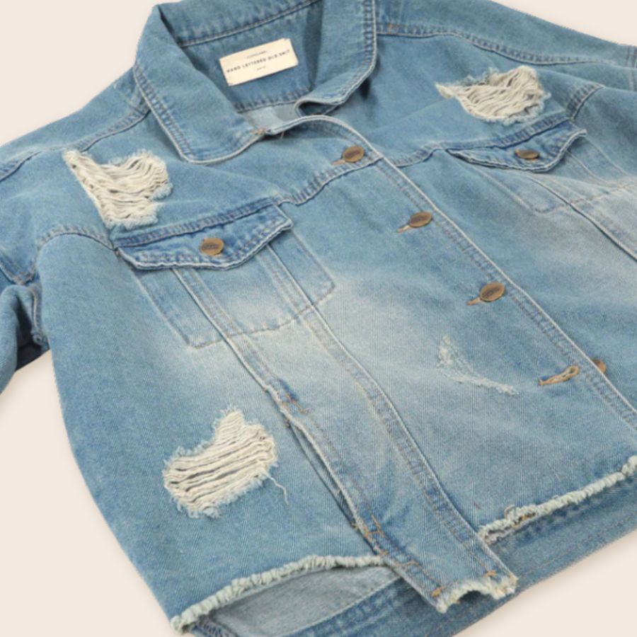 HLOS Nothin' To See Here Denim Jacket