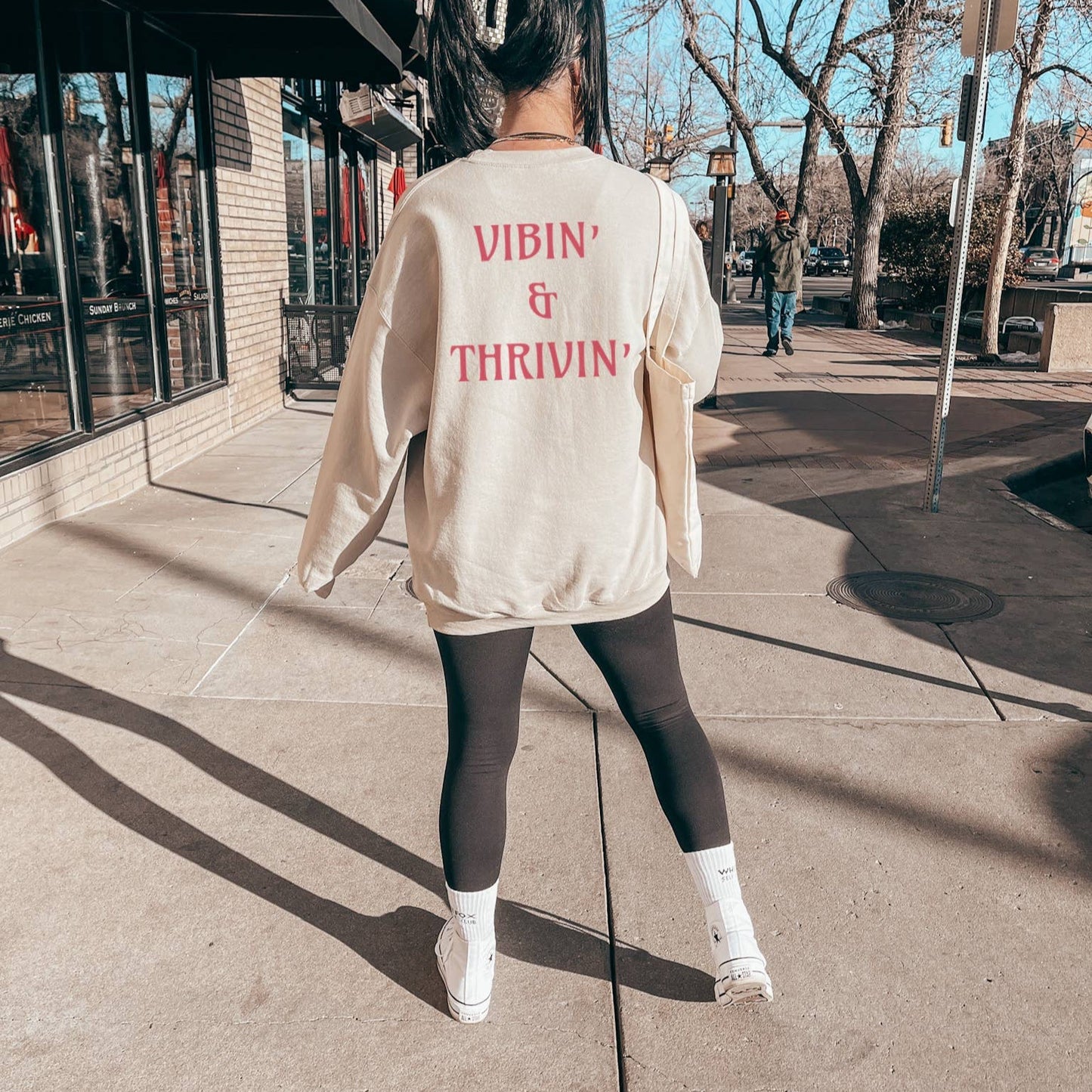 Vibe and Thrive Crewneck