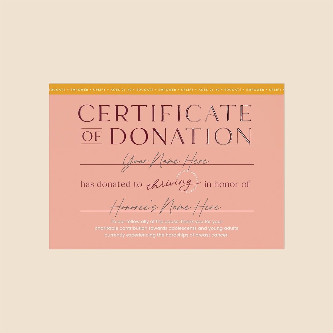 Gift Donation