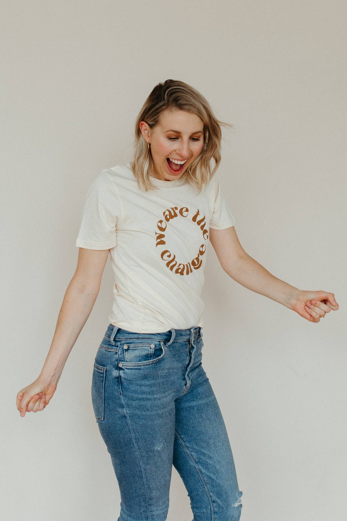 We Are The Change Organic Tee
