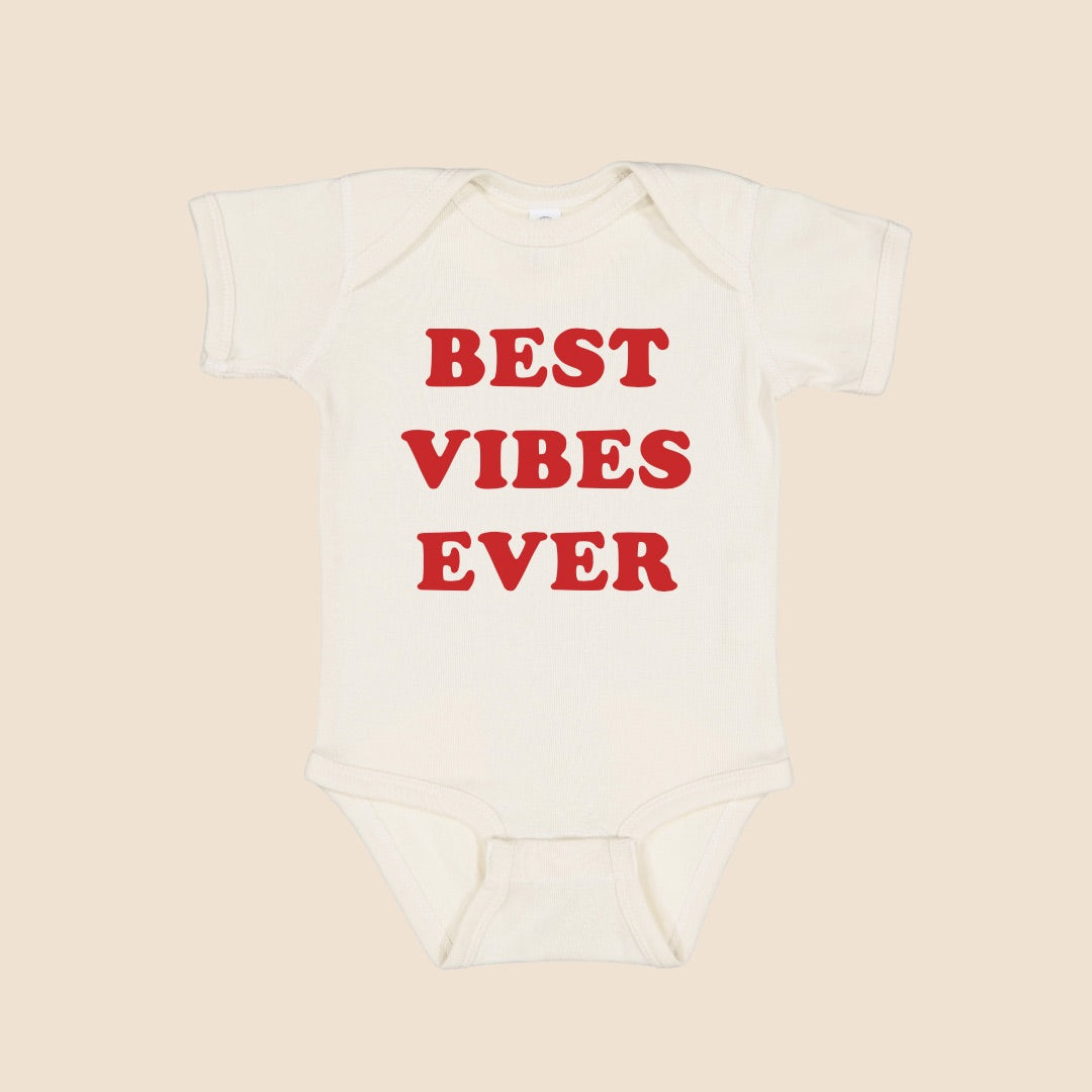 Best Vibes Ever Baby Onesie