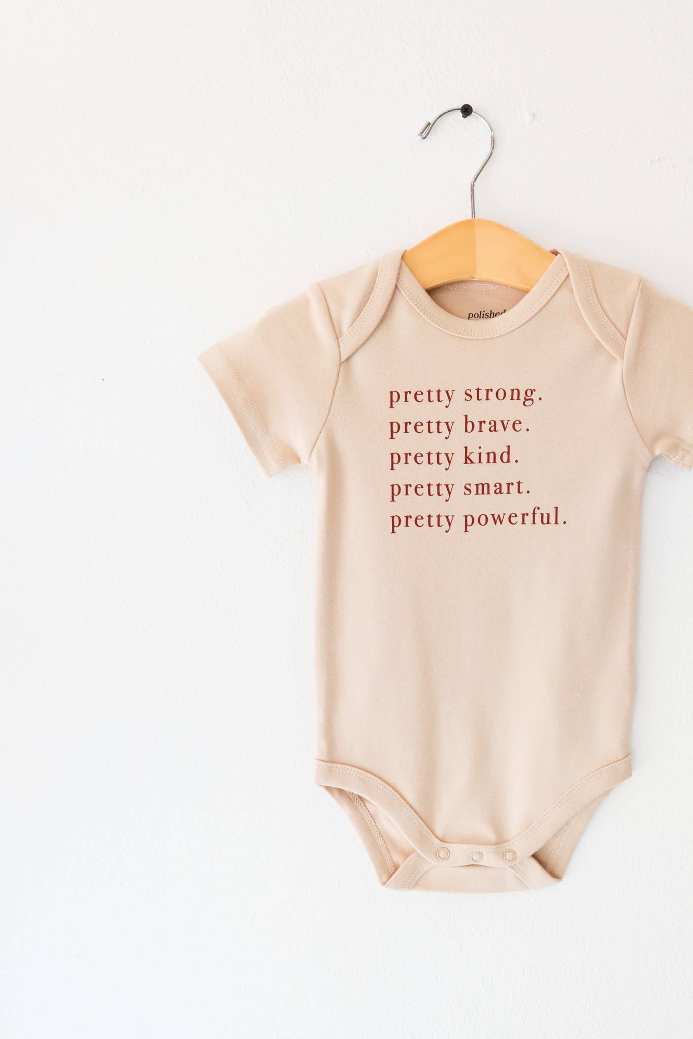 Pretty Brave Baby Onesie