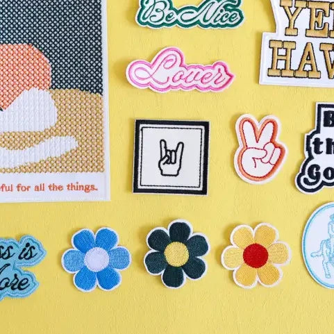 Rock on Iron-on Patch