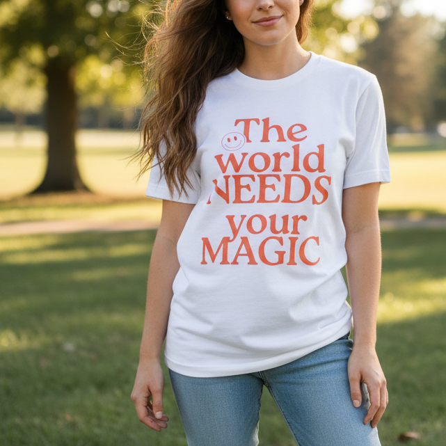 The World Needs Your Magic Tee