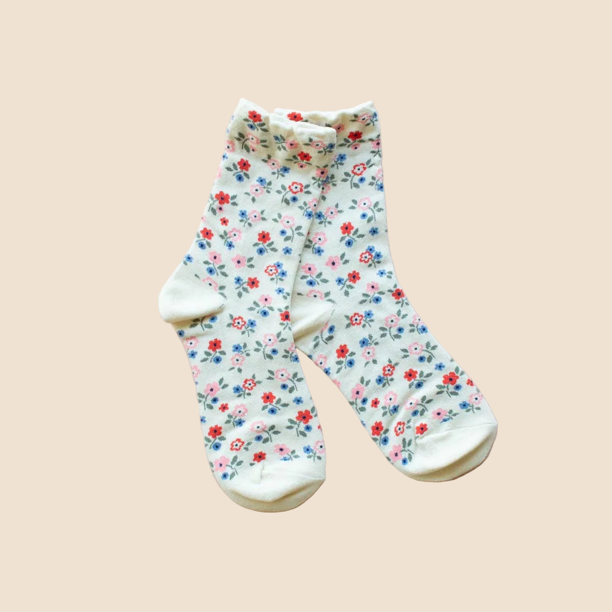 Garden Party Floral Socks