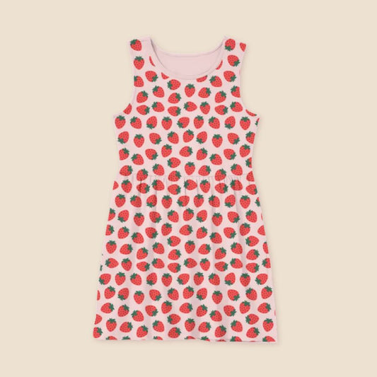 Strawberry Fields Bamboo Twirl Dress