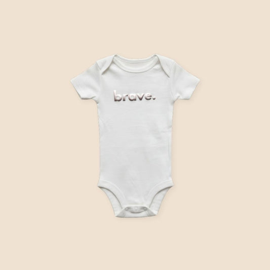 Brave Baby Short Sleeve Onesie
