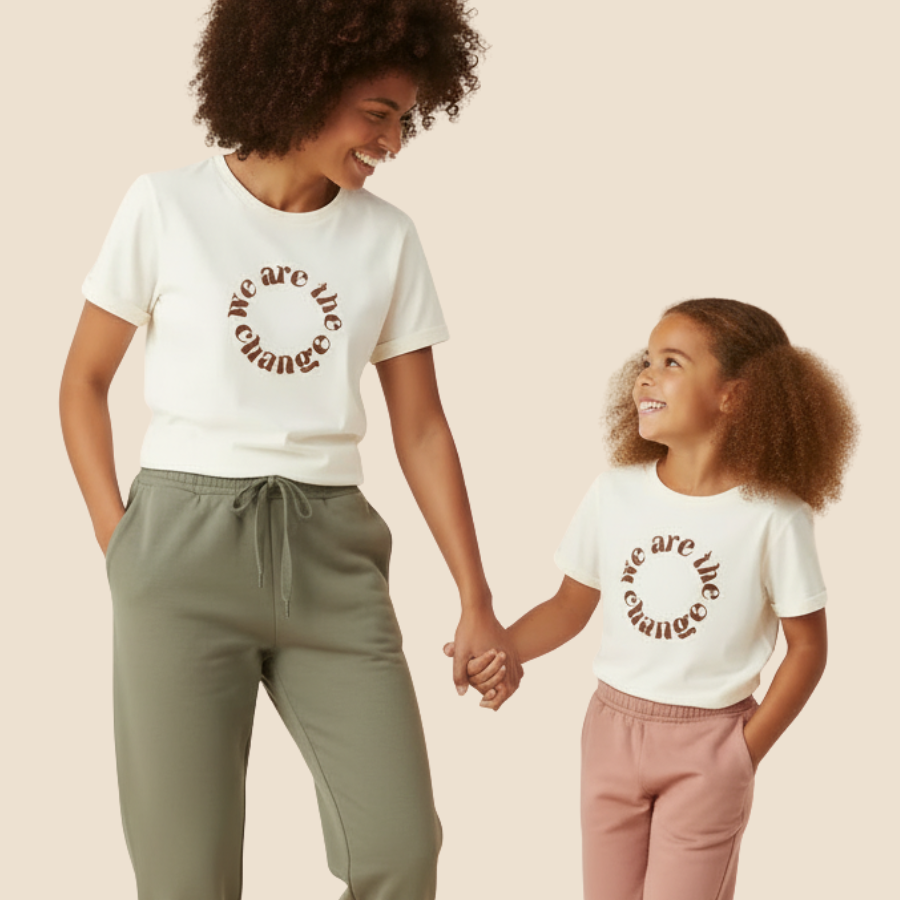 We Are The Change Organic Kids Tee