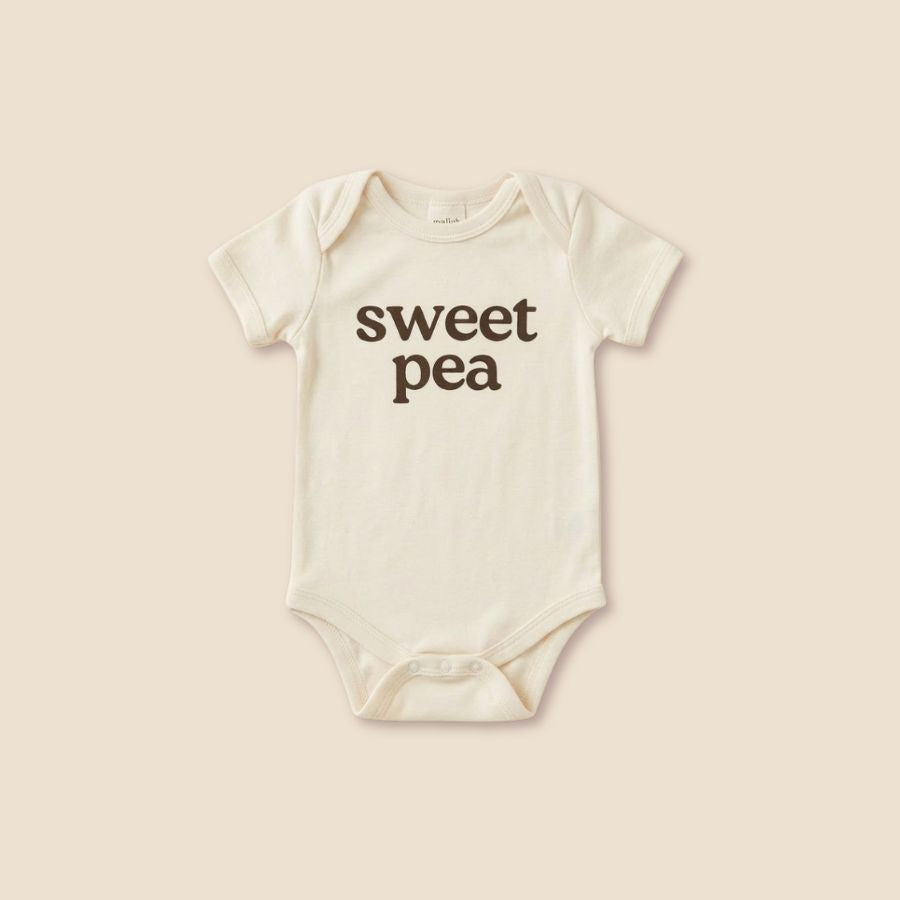 Sweet Pea Baby Onesie