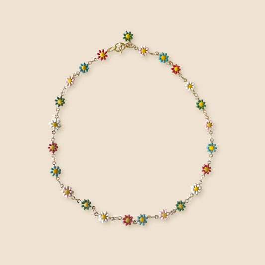 Flower Chain Necklace