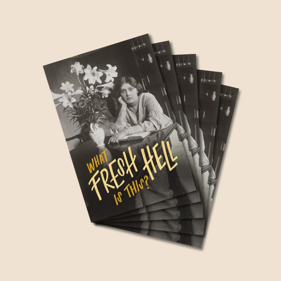 "What Fresh Hell is This" Postcard