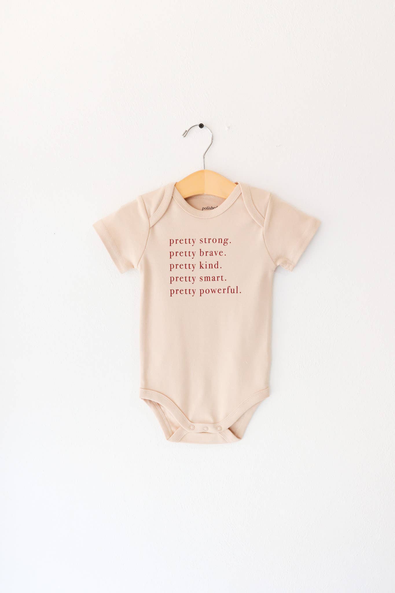 Pretty Brave Baby Onesie