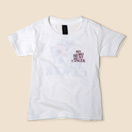 My Hero Beat Cancer Kids Tee