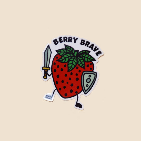 Berry Brave Sticker