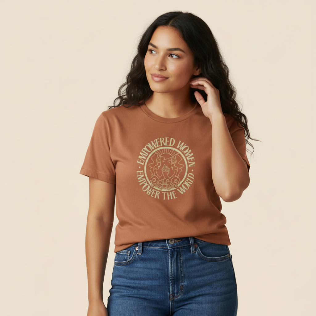 Empowered Women Empower the World Graphic T-Shirt