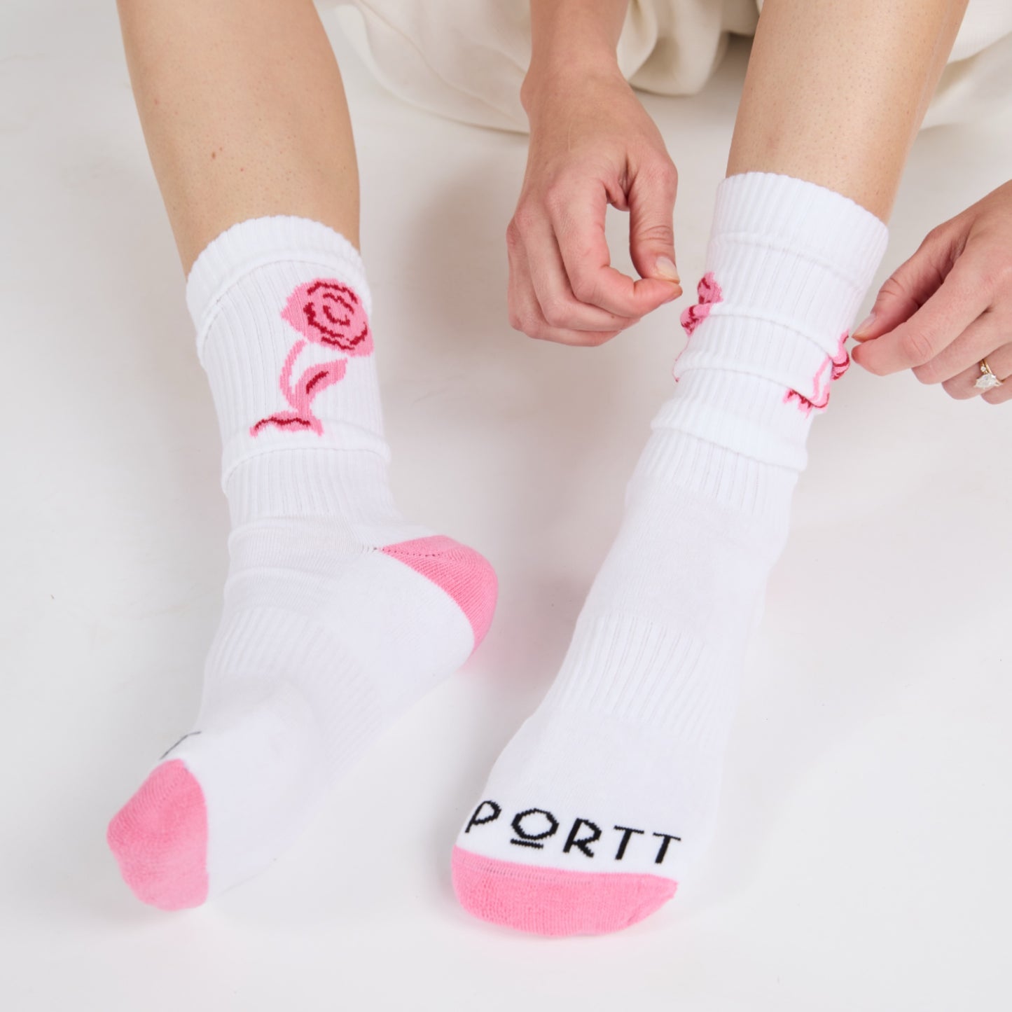 Portt Rose Sock