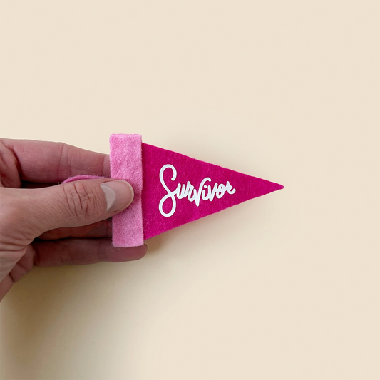 Survivor Mini Pennant Ornament