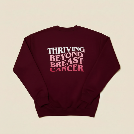 Limited Edition: Thriving Wavy Logo Sweatshirt