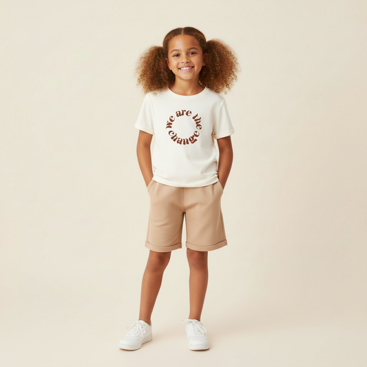 We Are The Change Organic Kids Tee