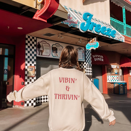 Vibe and Thrive Crewneck