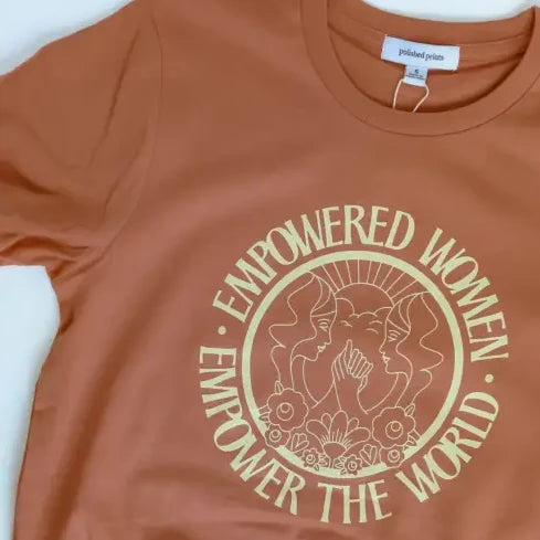 Empowered Women Empower the World Graphic T-Shirt