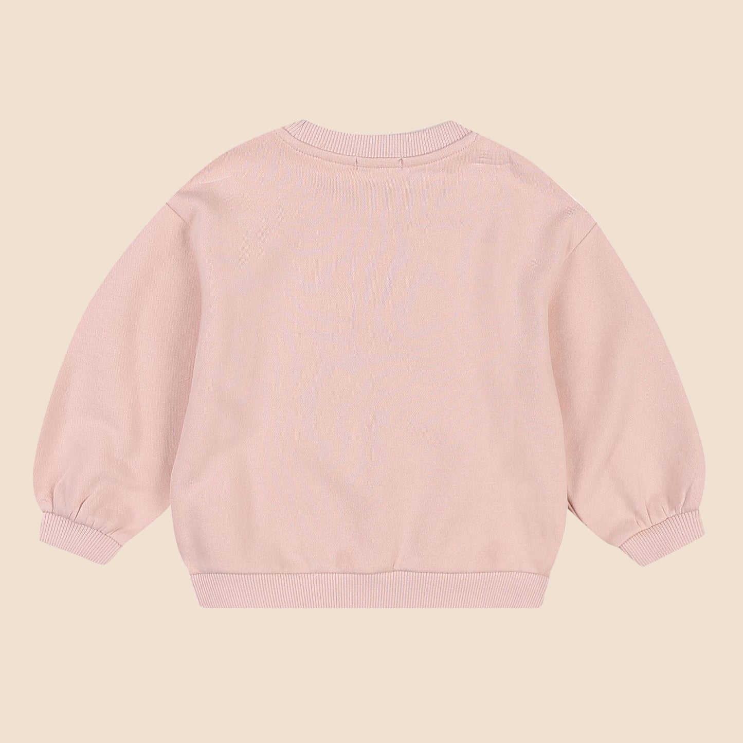 Little Girls Pink Ribbon Sweatshirt