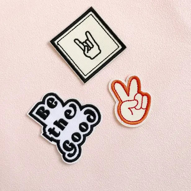 Peace Hand Iron-on Patch