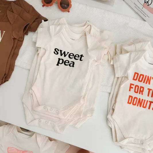 Sweet Pea Baby Onesie
