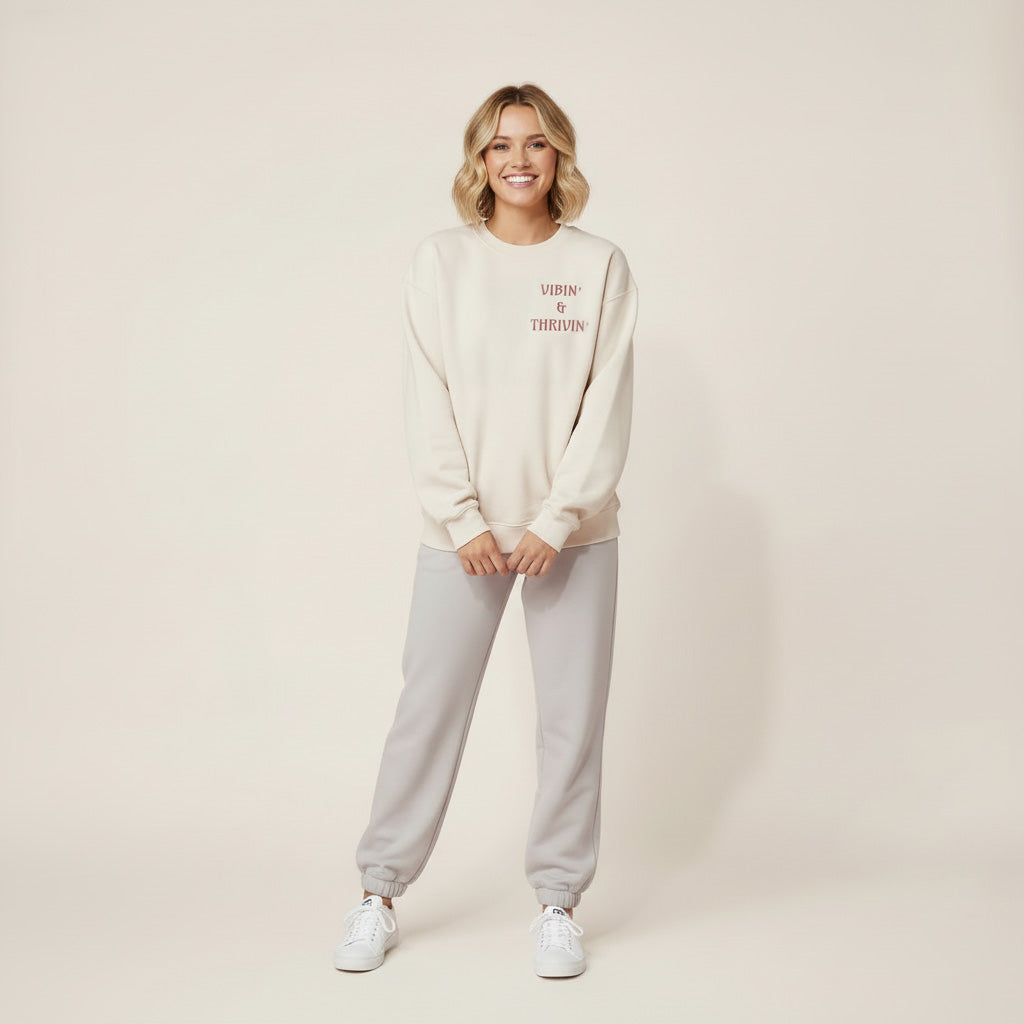 Vibe and Thrive Crewneck
