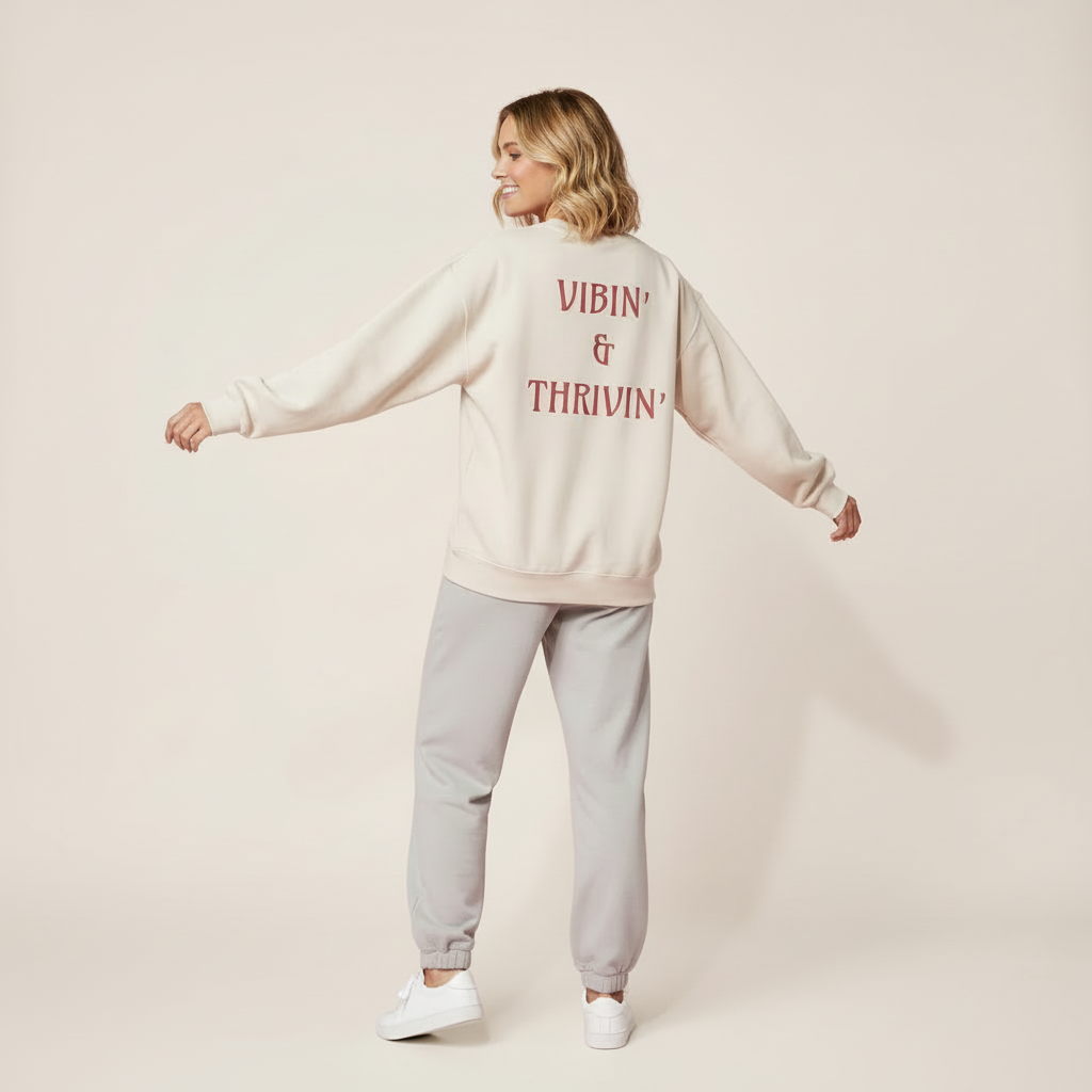 Vibe and Thrive Crewneck