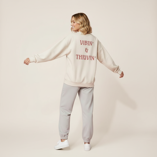 Vibe and Thrive Crewneck