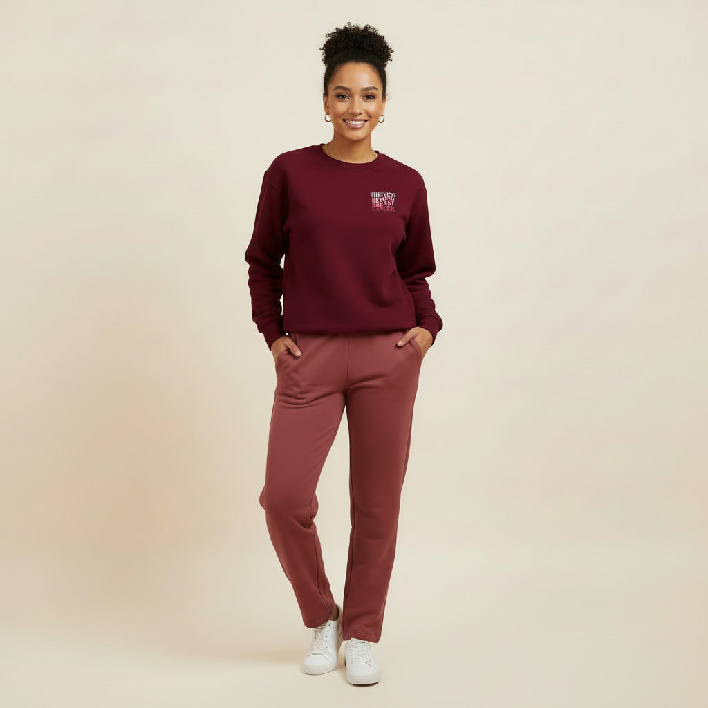 Limited Edition: Thriving Wavy Logo Sweatshirt
